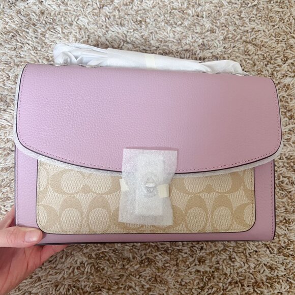 Coach Lane Shoulder Bag In Signature Canvas - Picture 2 of 10